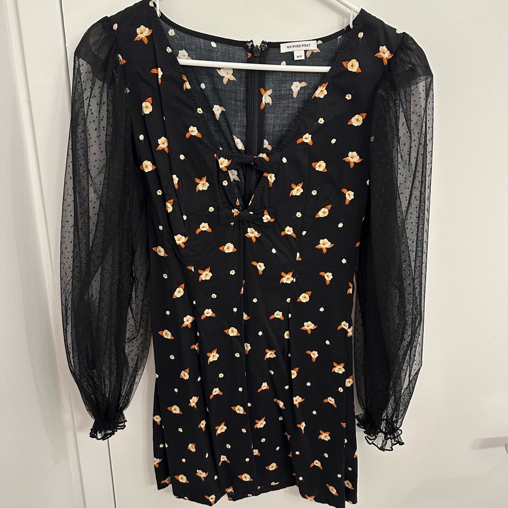 Weworewhat mini dress